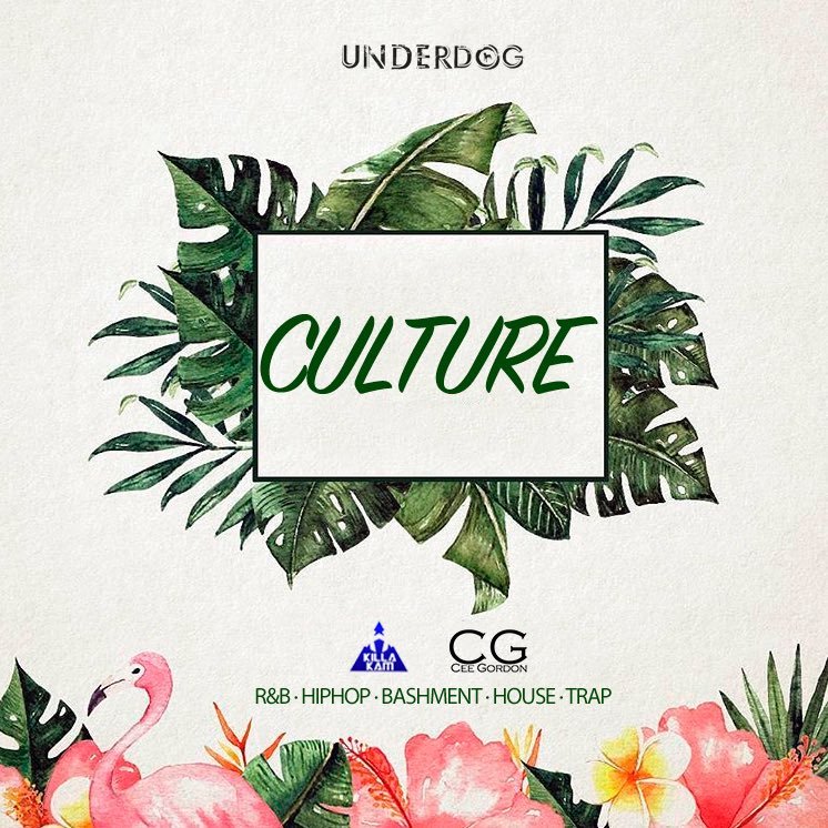 Manchesters Latest turn up party. For the CULTURE. Bringing the latest R&B, Trap, Bashment, Afro & More. Follow for event updates & competitions! #ForTheCulture