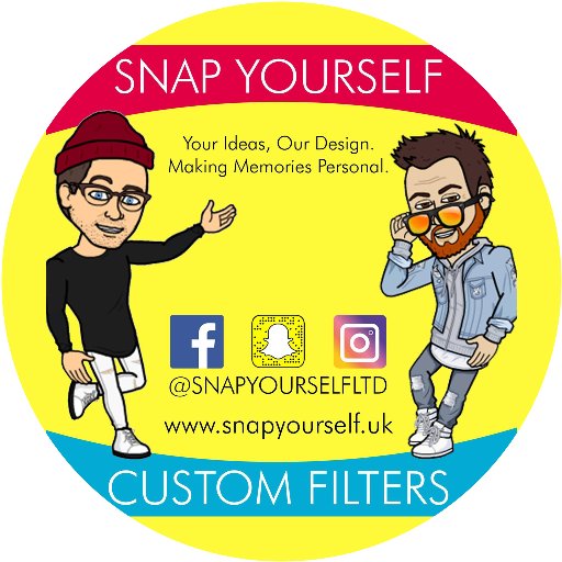 Get Your Own Personalised Snapchat Filters For All Your Special Occasions

Birthdays, Anniversaries, Weddings, Hen & Stag Do's, Engagements & Many More