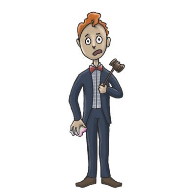 Mayor Stamps of DingusTown (from the short film Dingus Wishes, made for Harold Ramis Film School at Second City)