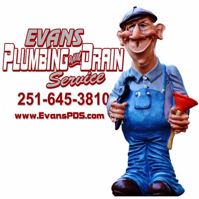 More than 30 years of experience in commercial and residential plumbing. Evans Plumbing and Drain Service is your trusted plumbing contractor. 251-645-3810