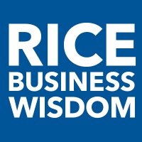 Rice Business Wisdom(@RiceBizWisdom) 's Twitter Profile Photo