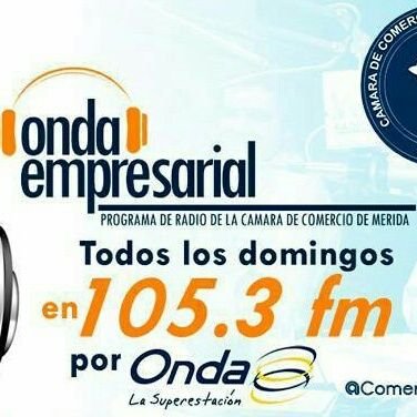 Mérida en la onda del emprendimiento! Programa de la Cámara de Comercio e Industria de Mérida, a través de Onda 105.3 FM. Premio Regional de Periodismo 2021