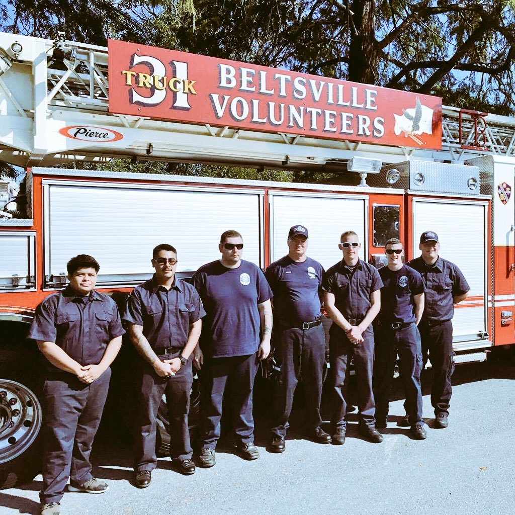 Beltsville Volunteer Fire Department Co. 31/41. membership@Beltsvillevfd.com