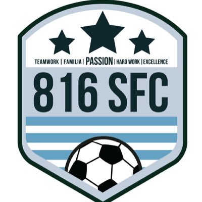 816SFC_Futbol's profile picture. 816 SFC is a Kansas City, MO organization focused on developing youth soccer players. We believe in Teamwork, La Familia, Passion, Hard Work, and Excellence!