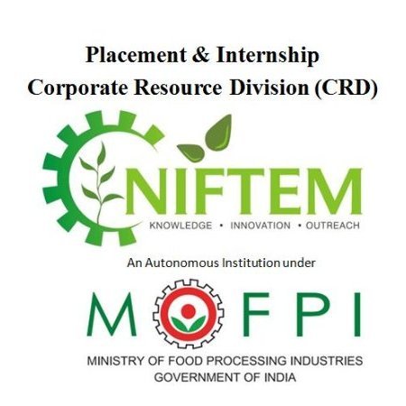 Discover the talent from Techno-Managers.Official twitter account of Corporate Resource Division at NIFTEM(under @MOFPI_GOI). #Research #Pilotplants #Training