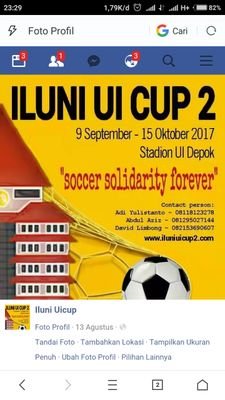 iluniuicup's profile picture. FB : Iluni Uicup
IG : @iluniuicup2