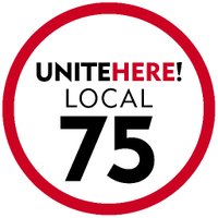 UNITE HERE Local 75(@UNITEHERE75) 's Twitter Profile Photo