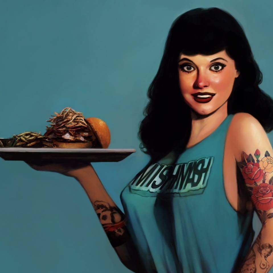 MishMashSD's profile picture. MishMash is a New American restaurant in Barrio Logan. 1805 Newton Ave 🎉🎉🎉🍔🍔🍔🍔🎉🎉🎉