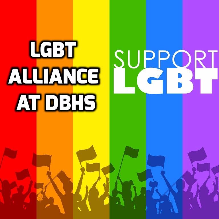 Support, Educate, Advocate. LGBT Alliance at Dobyns-Bennett High School in East Tennessee