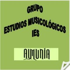 El Grupo de estudios musicológicos del IES Almunia, nace en 2016 para dar respuesta a las inquietudes musicales de alumnos así como iniciarles en la musicología