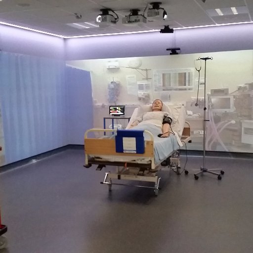 The Centre for Simulated Teaching and Learning located at the Clinical Skills Centre, Coach Lane Campus, Northumbria University.