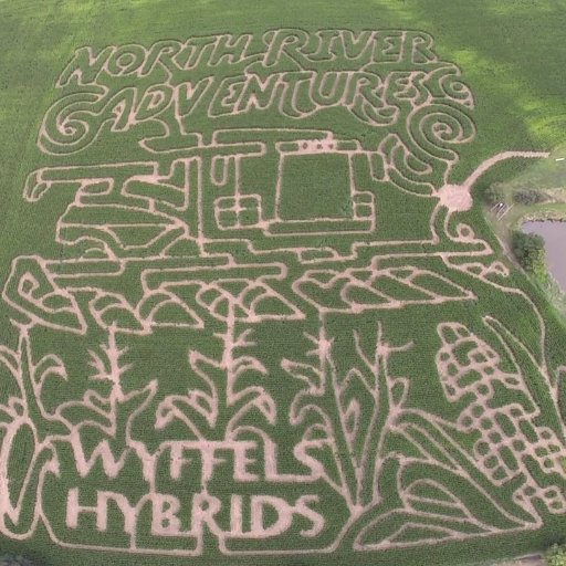 Official Twitter of North River Adventures Corn Maze and Party Barn.
We are a family run corn maze, and party barn in the heart of Iowa.
