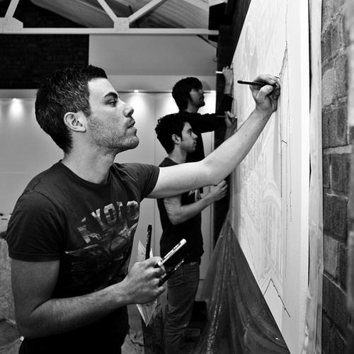 tiptoecollectiv's profile picture. Tiptoe specialise in the transformation of corporate, commercial and public spaces into exciting, engaging and contemporary works of art