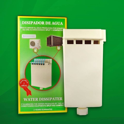 Disipador de Agua: elimina el goteo del los aire acondicionado