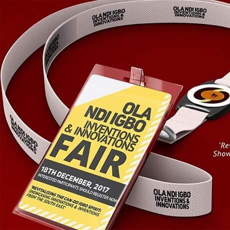 Welcome! This is the official Twitter page for Ola Ndi Igbo Fair-  showcasing innovations and inventions from South East Nigeria
December 18, 2017