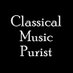 Classical Purist (@classicalpurist) Twitter profile photo Classical Purist (@classicalpurist) Twitter profile photo