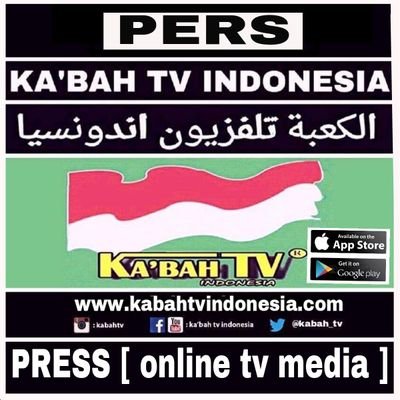 ka'bah tv media islam independent,  isi materi,konten,berita,photo,video diLuar tanggung jawab redaksi .

get ka'bah tv aplication on google playstore