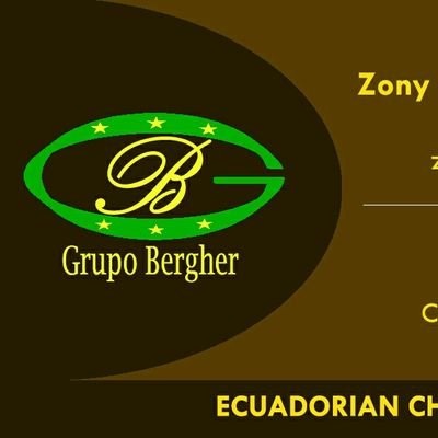 Starting with own farm, Ecuadorian cacao beans, a tribute to the taste...Chocolate is our passion 
Cell:+593 989025733
e-mail:grupobergher@hotmail.com