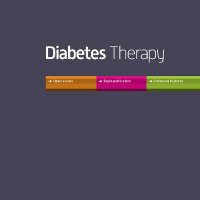 Diabetes Therapy(@Diabetes_Ther) 's Twitter Profile Photo