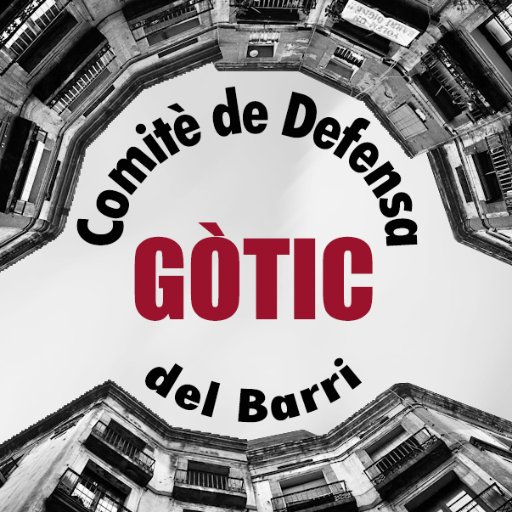 Comitè de Defensa del Barri Gòtic. En defensa del referèndum i els drets i llibertats al barri.