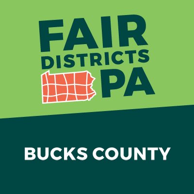 We're the Bucks County branch of Fair Districts PA, a coalition of organizations and individuals working for redistricting reform in PA. Join us!