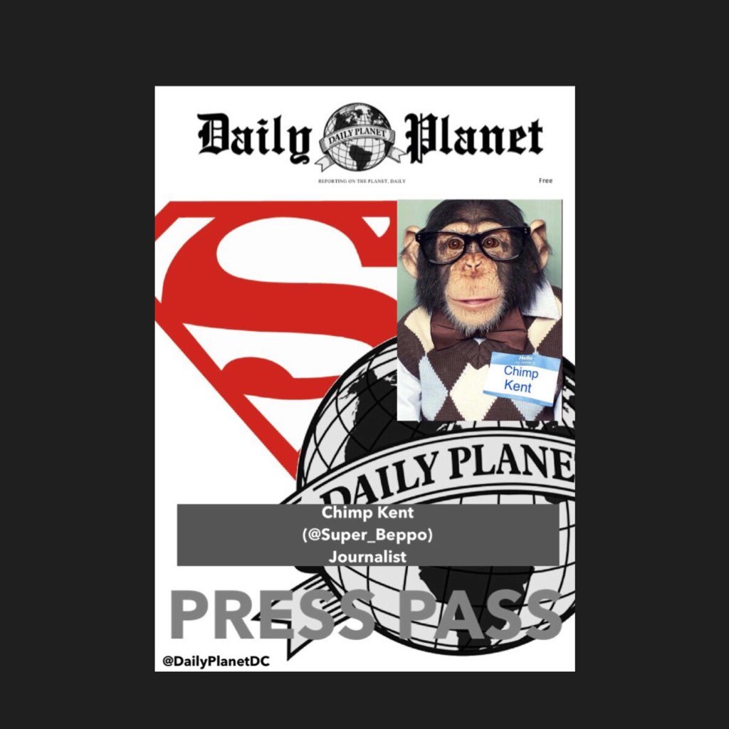 Super-Monkey from Krypton. Alias, Chimp Kent, ace reporter for the Daily Planet. Member of the Super-Pets.