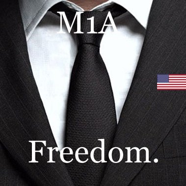 M1A= The personified embodiment of our first amendment rights. Innovating freedom in stride with innovations in technology. Freedom... On Purpose. 🇺🇸