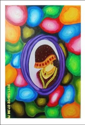 Oil and acrylic paintings, terracotta designer pots, various artistic creation by Anjali Agarwal