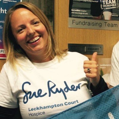 Community Fundraising Manager at Sue Ryder Leckhampton Court Hospice. My thoughts are my own.