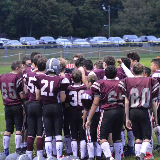 Page of the mighty Millis Middle School Football team.