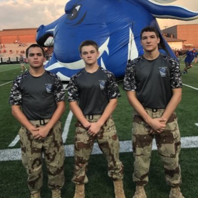 Clear Springs High School JROTC Rally Leaders