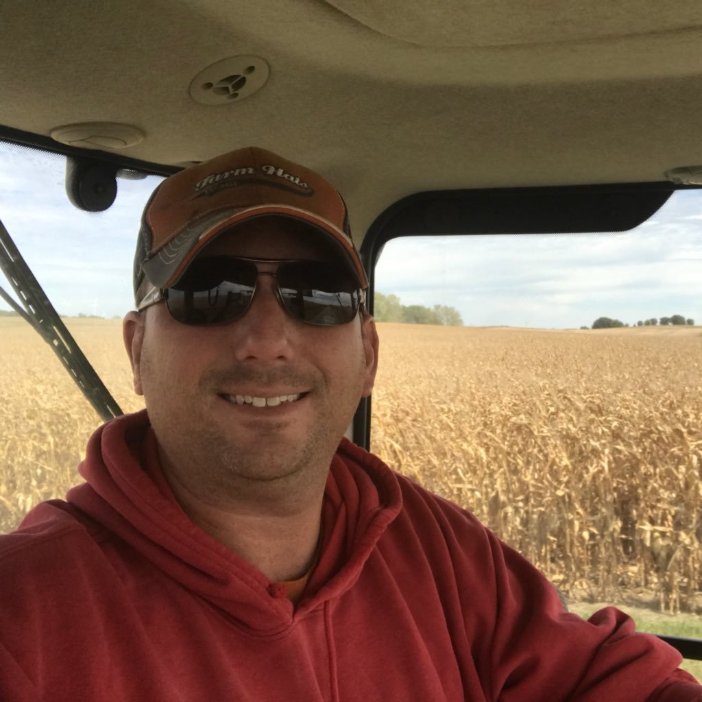 Dad, Husband, Farmer & TruckDriver. Kid, Corn, Bean, Wheat, Cover Crops & wanna be Pig raiser. ISU Cyclone and aspiring griller outer/bbq’er