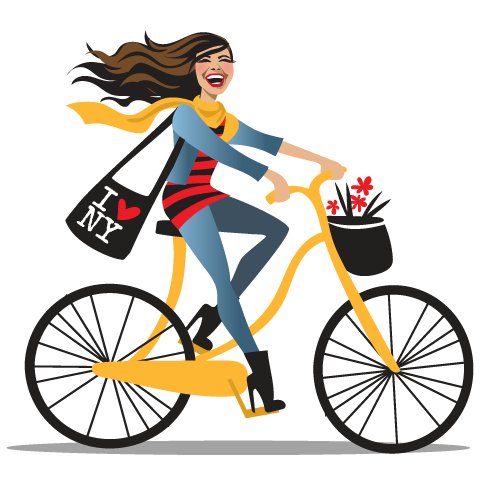 Girl on The Bike