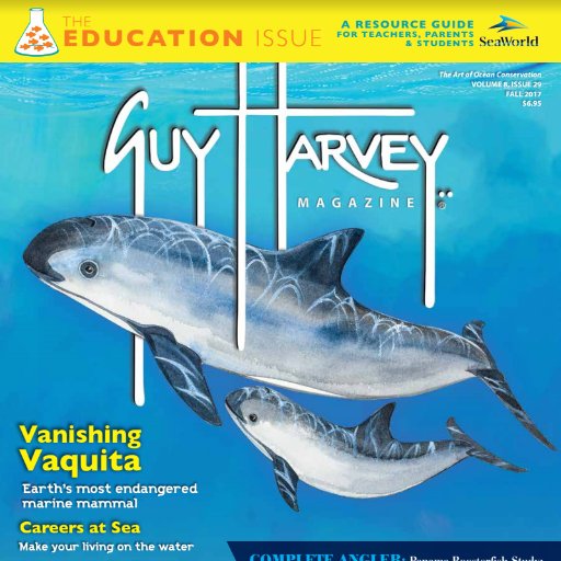 Official Twitter page for GUY HARVEY Magazine. Guy Harvey Magazine is focused on responsible fishing 🎣, boating 🛥️, scuba diving and marine conservation 🐠🦈🌊🐚🦐🦑🦀