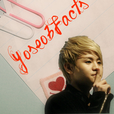 1st ever BEAST Member Fact page :D Hashtag - #Yoseobfacts ;D We are not the real Yoseob!! The real Yoseob is - @itzmeys ^^ (INACTIVE)