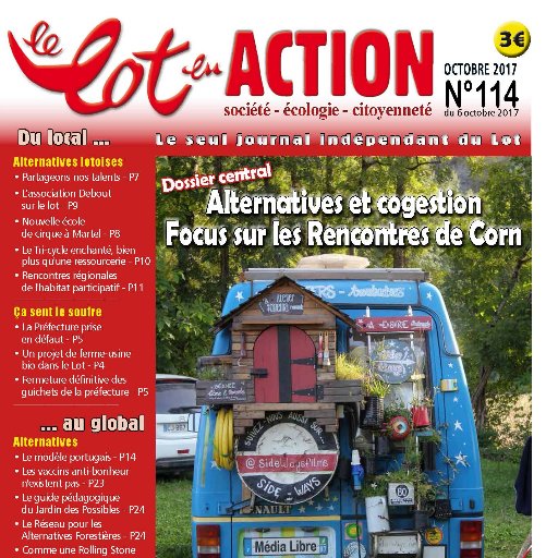 Compte officiel du seul journal indépendant du Lot. #mediaslibres #cpml