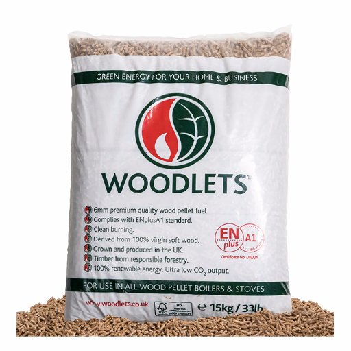 Woodlets is a leading brand of premium grade wood pellets which are BSL registered, ENPlus A1 and made from UK-sourced timber.