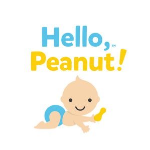 The solution for early Peanut introduction. 👶🏼 Developed by an Allergist. 🥜 With only two ingredients. #HelloPeanut