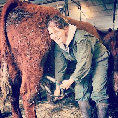 agricultrice fière de ses traditions ! éleveuse de vaches salers productrice de salers tradition gaec Salat  #cantal #tradition #fromage#ventes direct#🐂🐂🐂