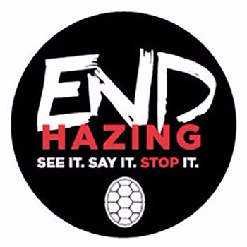 We want to stop hazing in fraternity and encourage members to voice concern with the new member education program and give members time to reflect their actions