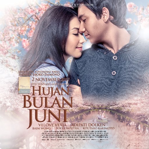 Official Account Hujan Bulan Juni Movie
Film karya Hestu Saputra yang diangkat dari novel karya Sapardi Djoko Damono.