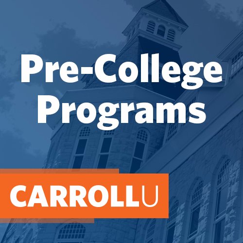We are a Pre-College program at Carroll University helping mold the minds of the youth in the greater Milwaukee area.