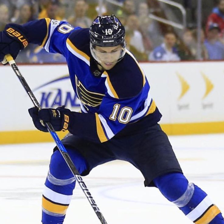 Forward for the St. Louis Blues