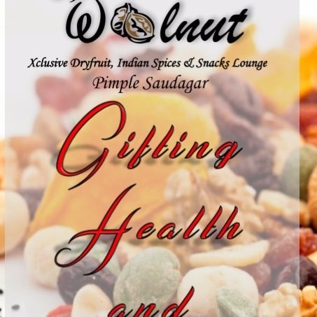 The Walnut is the source for dry fruits, variety of premium nuts, delicious Berries, healthy seeds, spices & dried fruits for gifting and personal consumption.