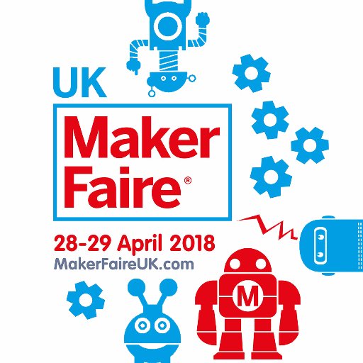 A two day festival of hackers, crafters, coders, DIYers and garden shed inventors, hosted by @scienceatlife. 28 - 29 April 2018. #MakerFaireUK