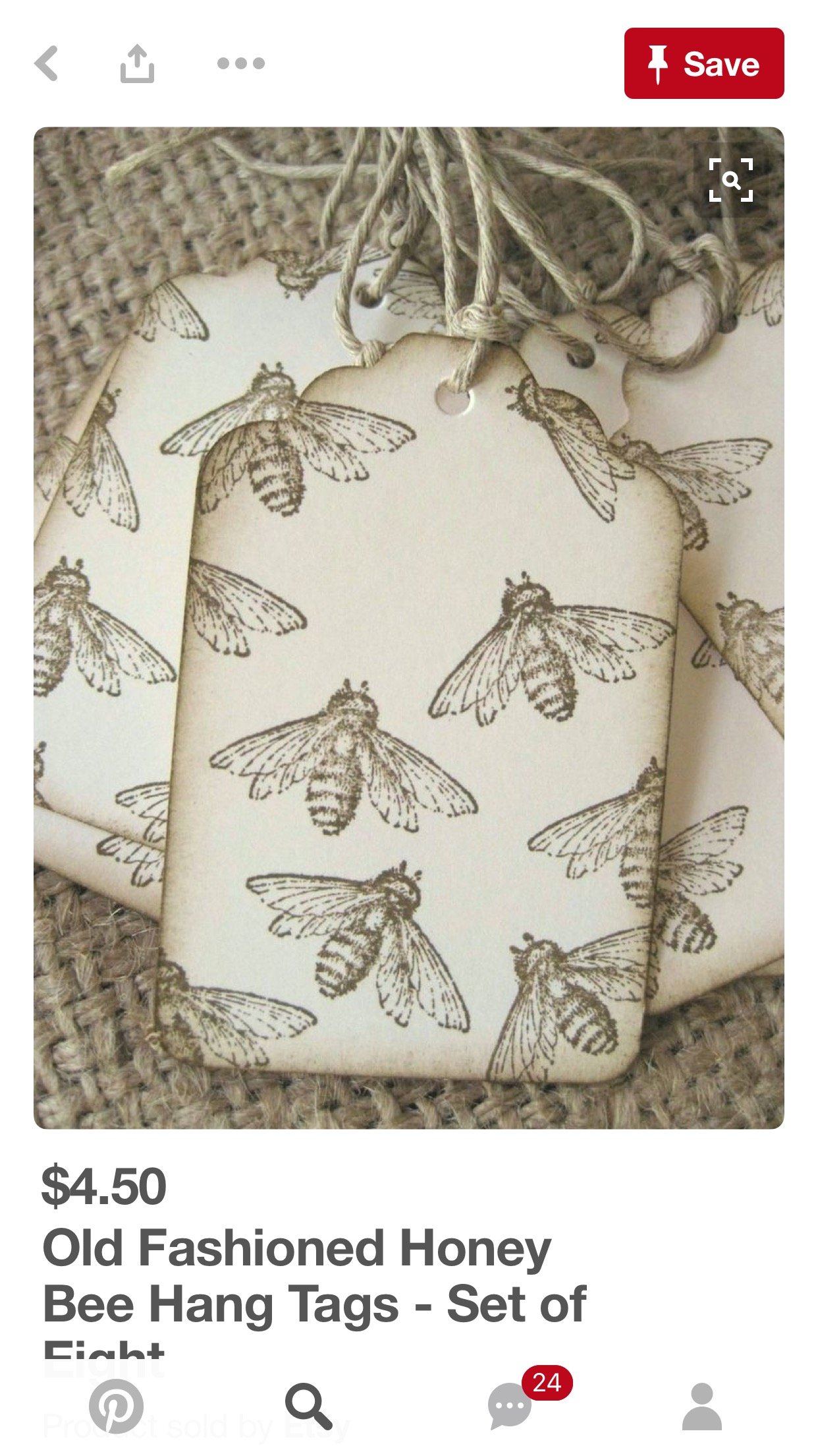 Country Girl living in the Ozarks. I enjoy showcasing Vintage style Tags and Labels for Gifts, Weddings, Decorating or just for Fun!