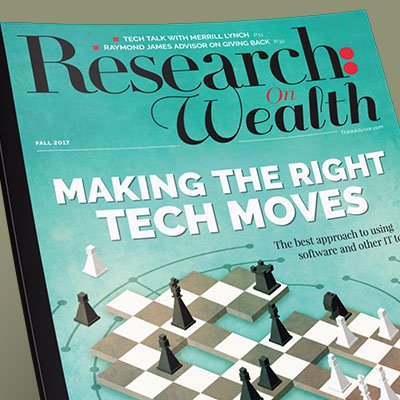 Research magazine provides the latest industry information on wirehouses, ETFs, annuitization, and analysis on global financial trends.