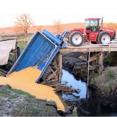 I am grain cart guy. Everything is my fault and I never do anything right.