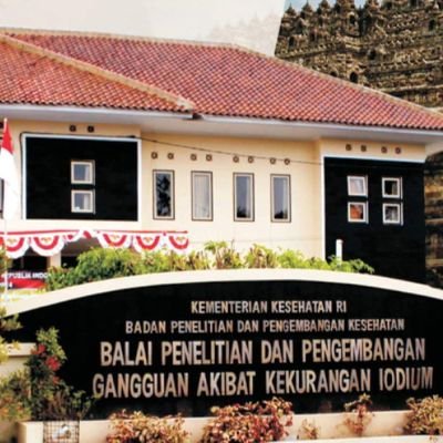 dahulu Balai Litbang GAKI  sekarang menjadi Balai Litbang Kesehatan Magelang sejak Maret 2018