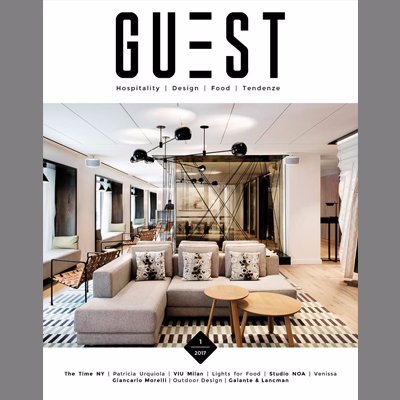 GUEST è un concept magazine di Hospitality Design Food e Tendenze che racconta, interpretandola, l'evoluzione del settore Hospitality
#guest